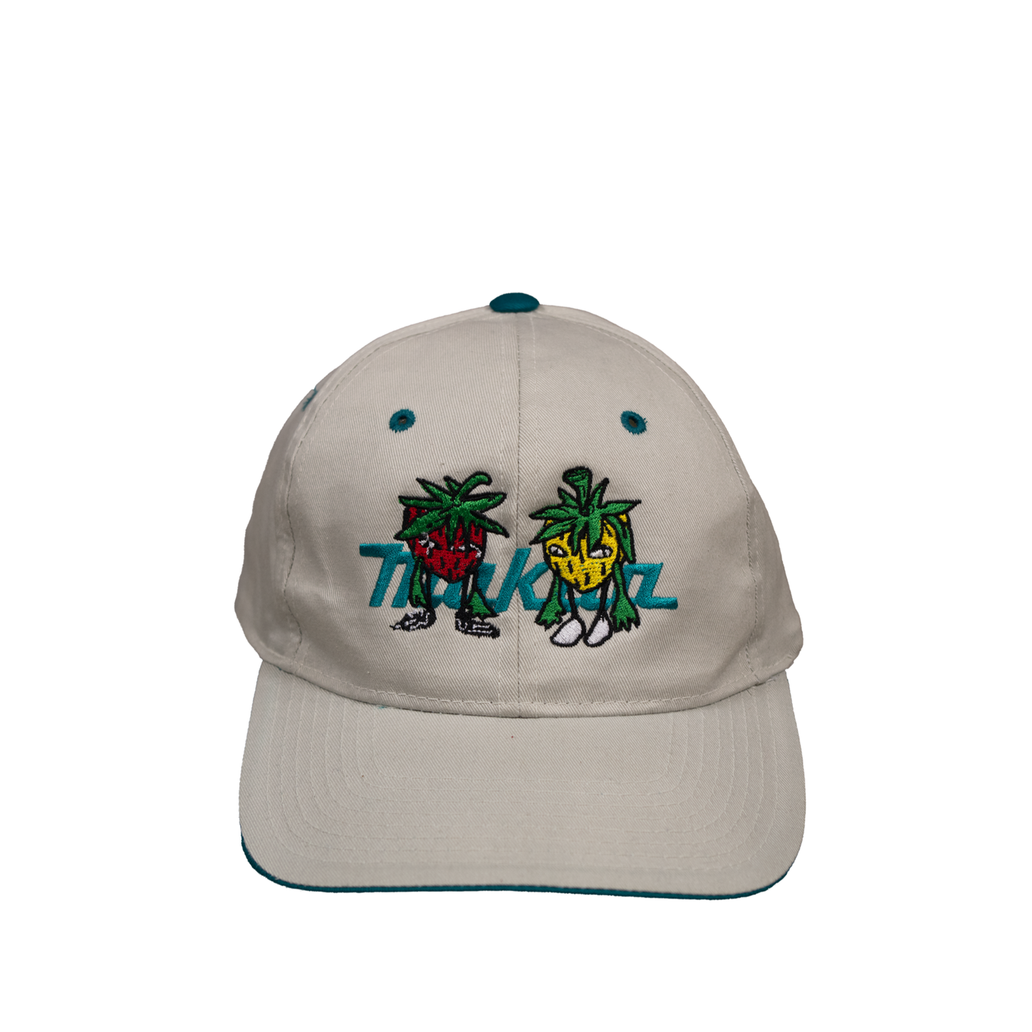 VINTAGE STRAWBABIEZ HAT - TAN