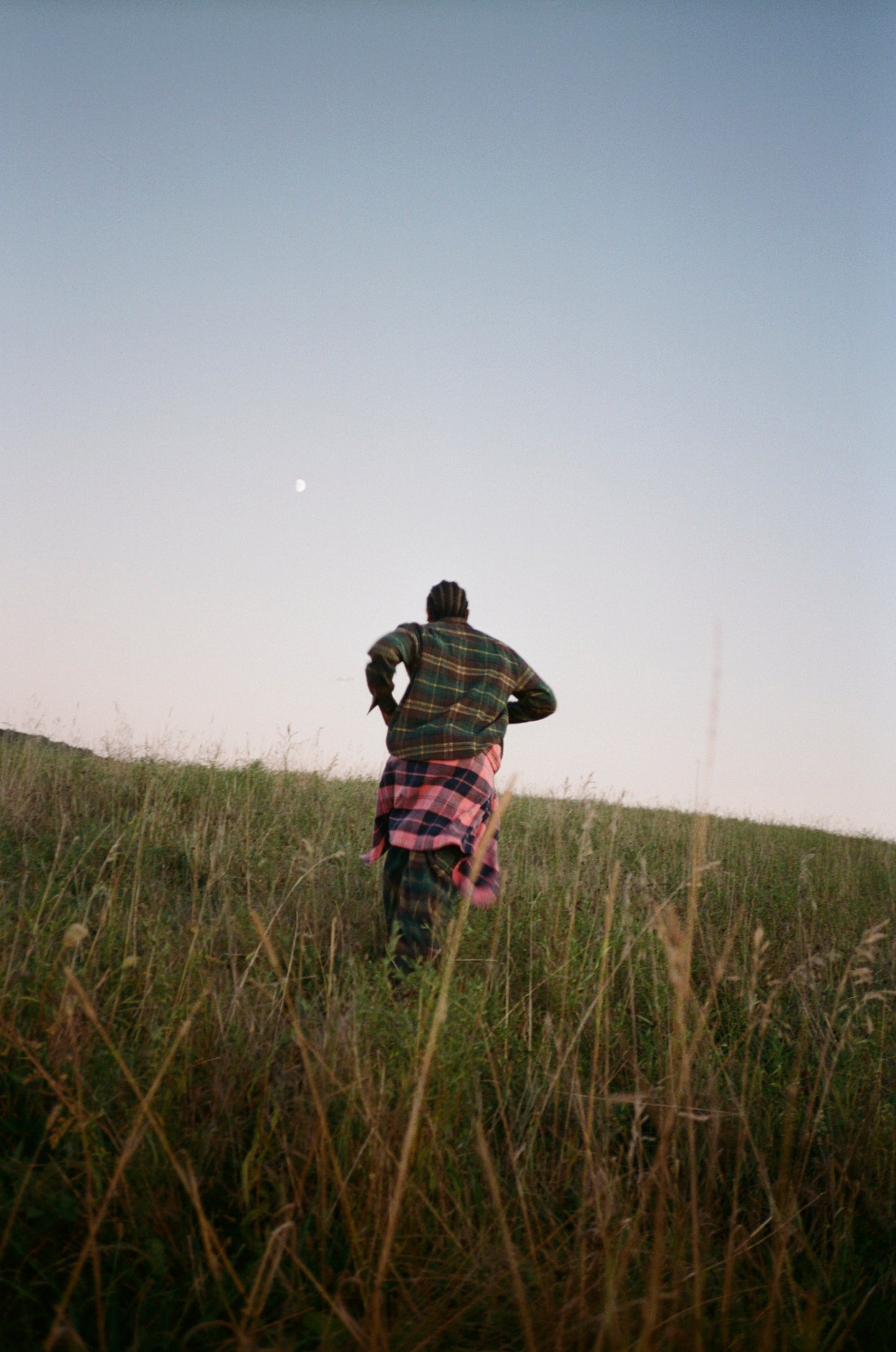 FLANNEL BUTTON DOWN SHIRT - PINK