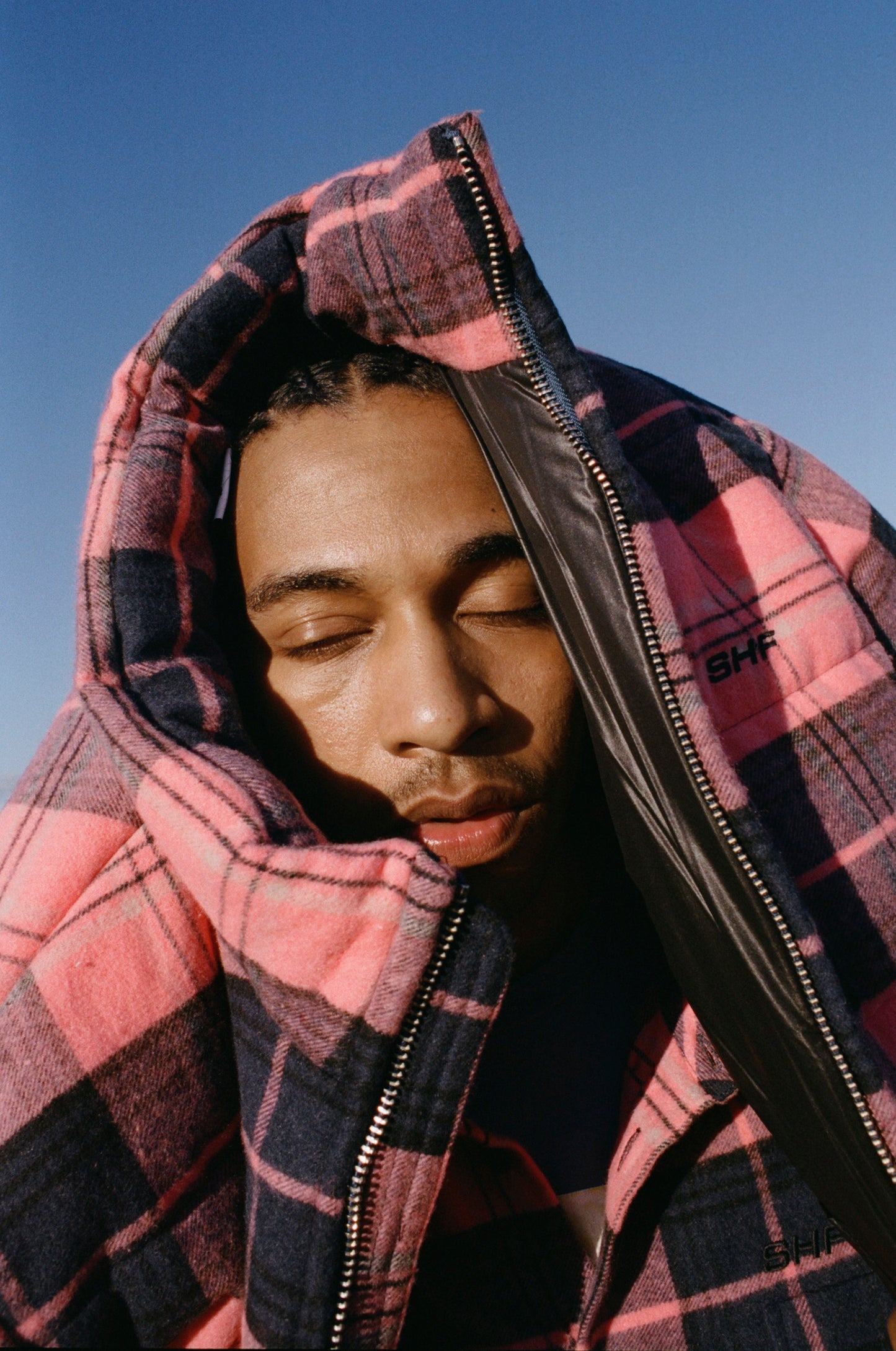 FLANNEL PUFFER JACKET