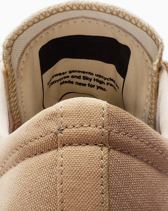 CONVERSE X SKY HIGH FARM WORKWEAR CONVERSE UPCYCLED 1STAR WOVEN - TAN