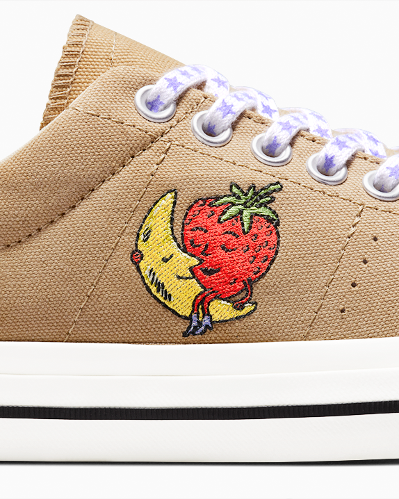 CONVERSE X SKY HIGH FARM WORKWEAR CONVERSE UPCYCLED 1STAR WOVEN - TAN