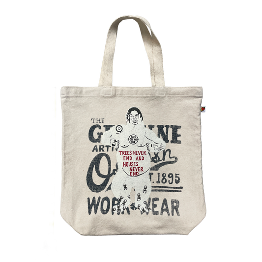 SHFG TREES NEVER END VINTAGE TOTE