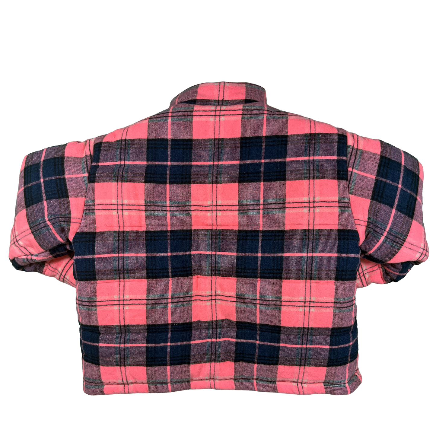 FLANNEL PUFFER JACKET