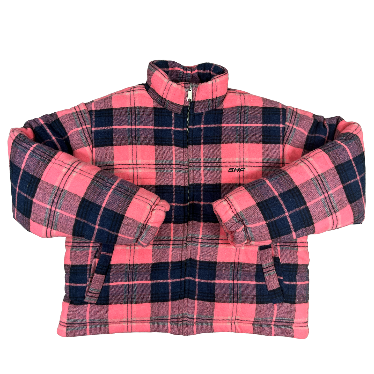 FLANNEL PUFFER JACKET