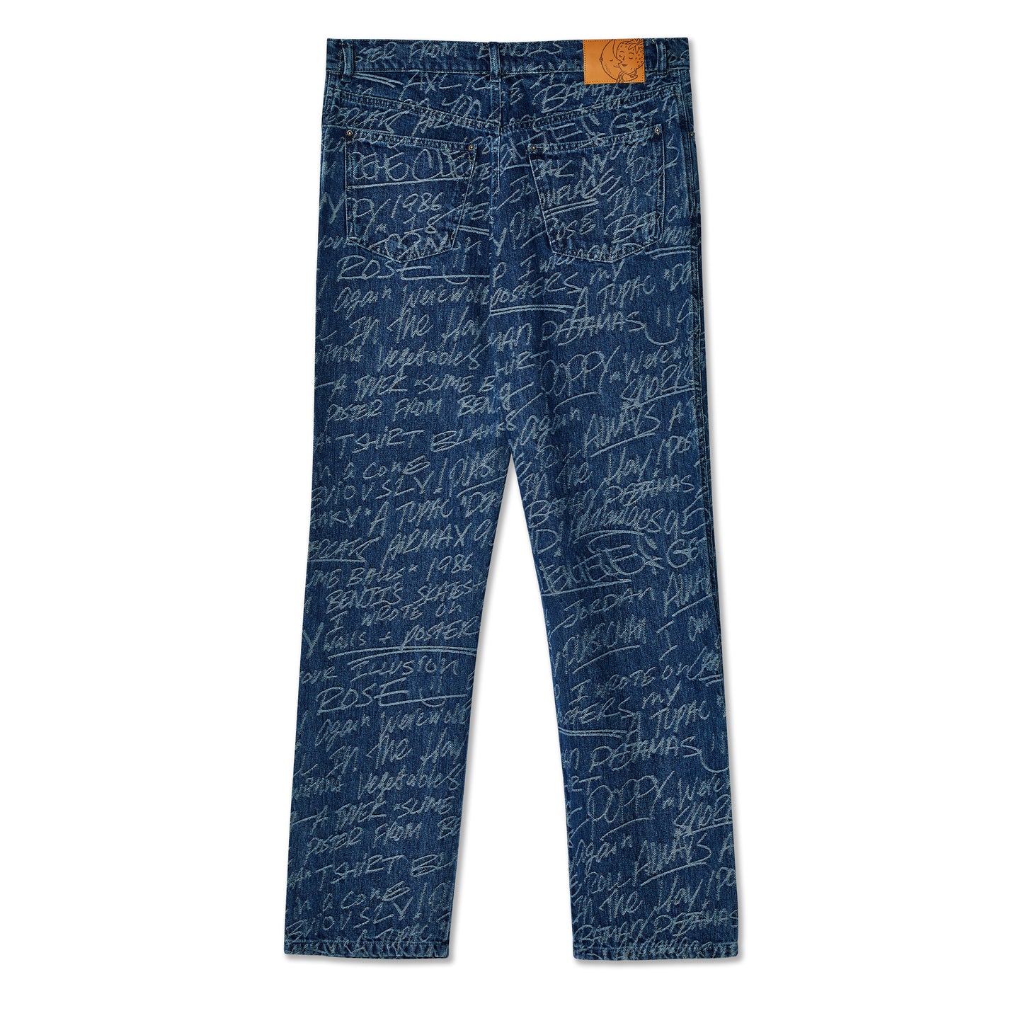 KS GRAFFITI STRAIGHT LEG JEANS