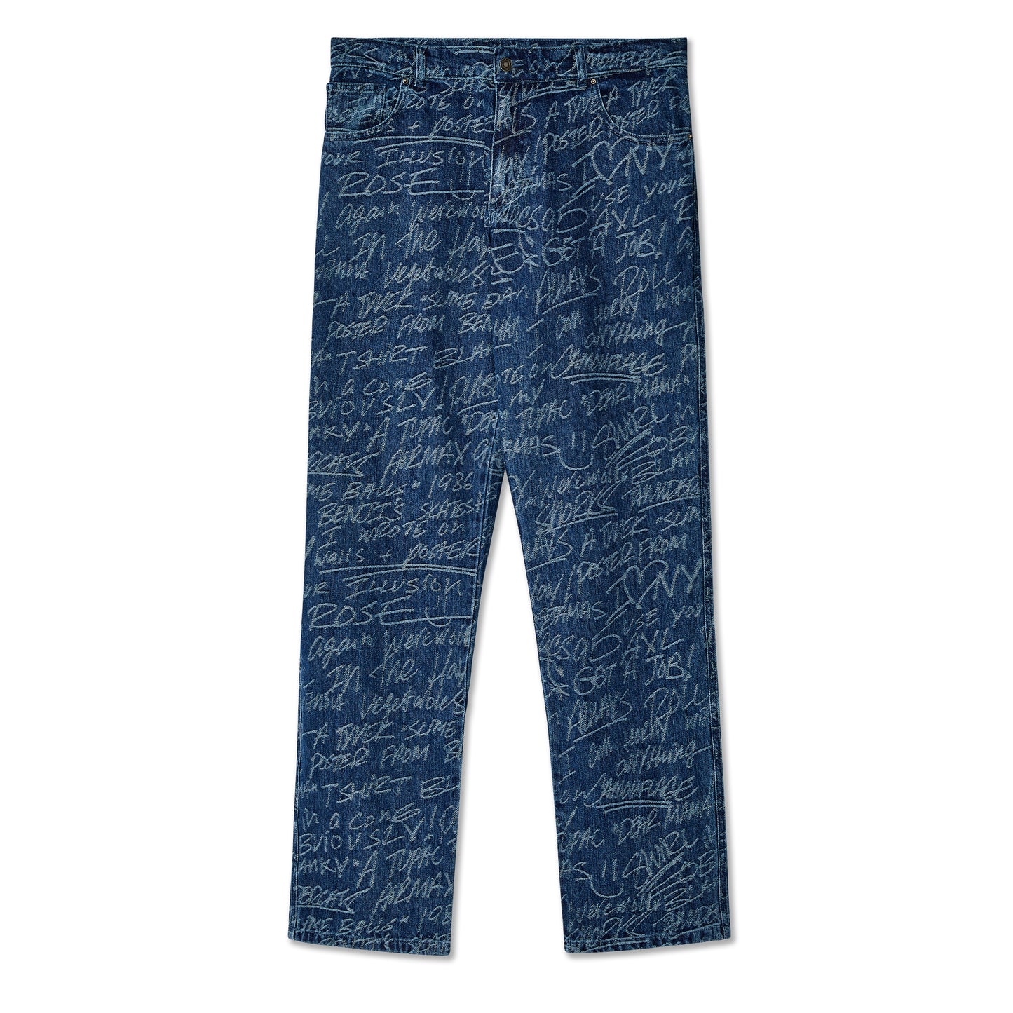 KS GRAFFITI STRAIGHT LEG JEANS