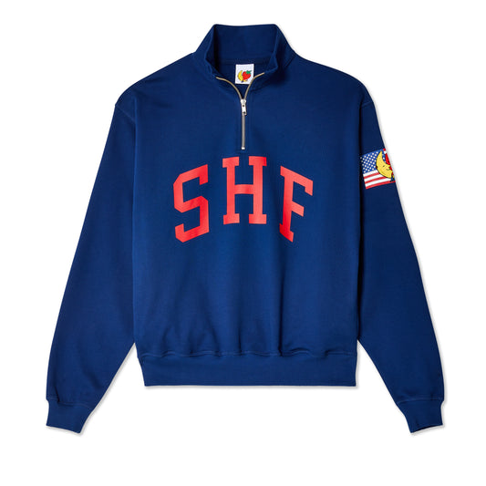 SHF 1/4 Zip Sweater Knit