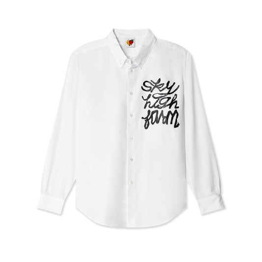 SHF Overprint Button Down Shirt