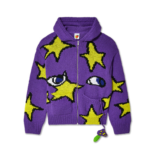 Shroomie Hand-Knit Hoodie