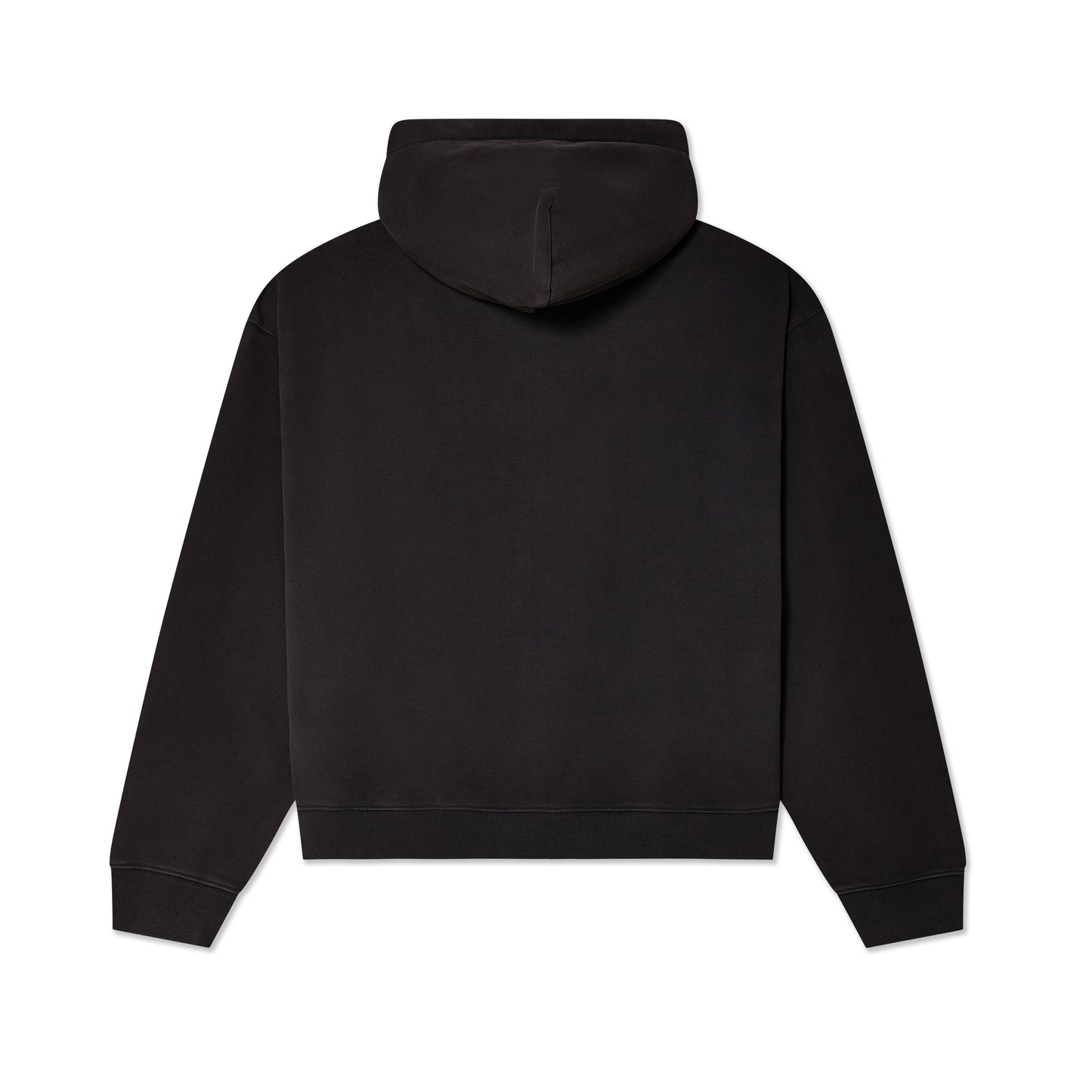 ERI ZIP UP HOODIE KNIT - BLACK