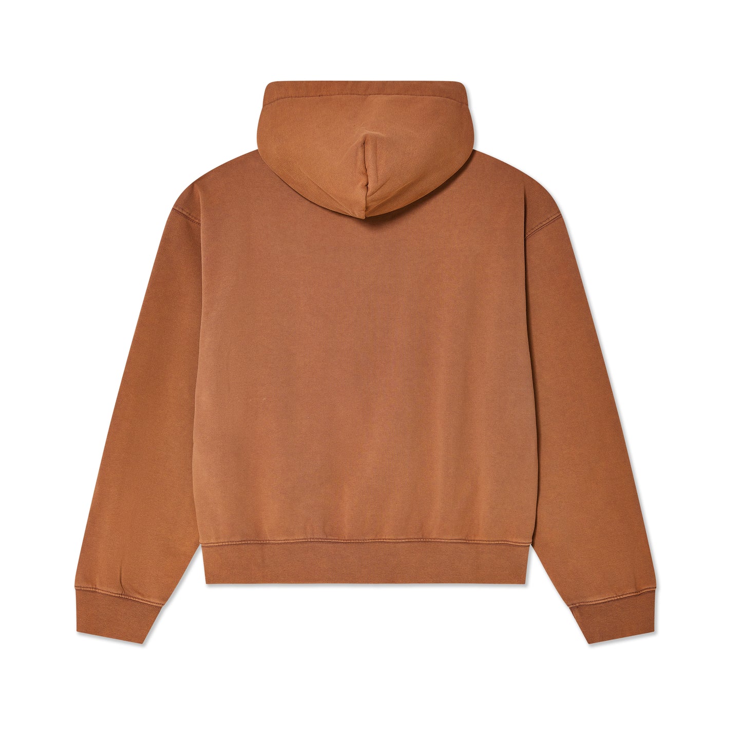 ERI ZIP UP HOODIE KNIT - BROWN