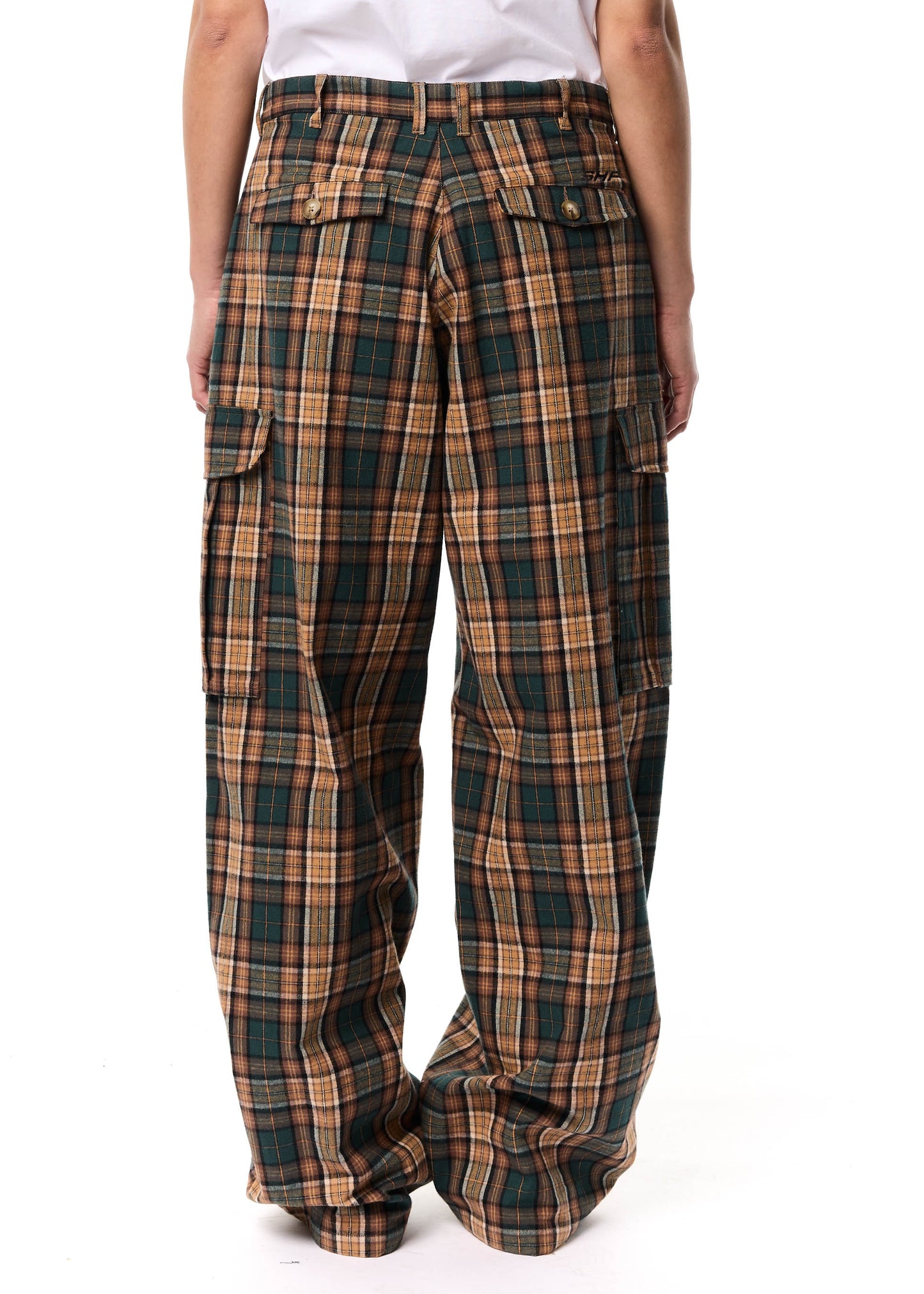 FLANNEL CARGO PANTS