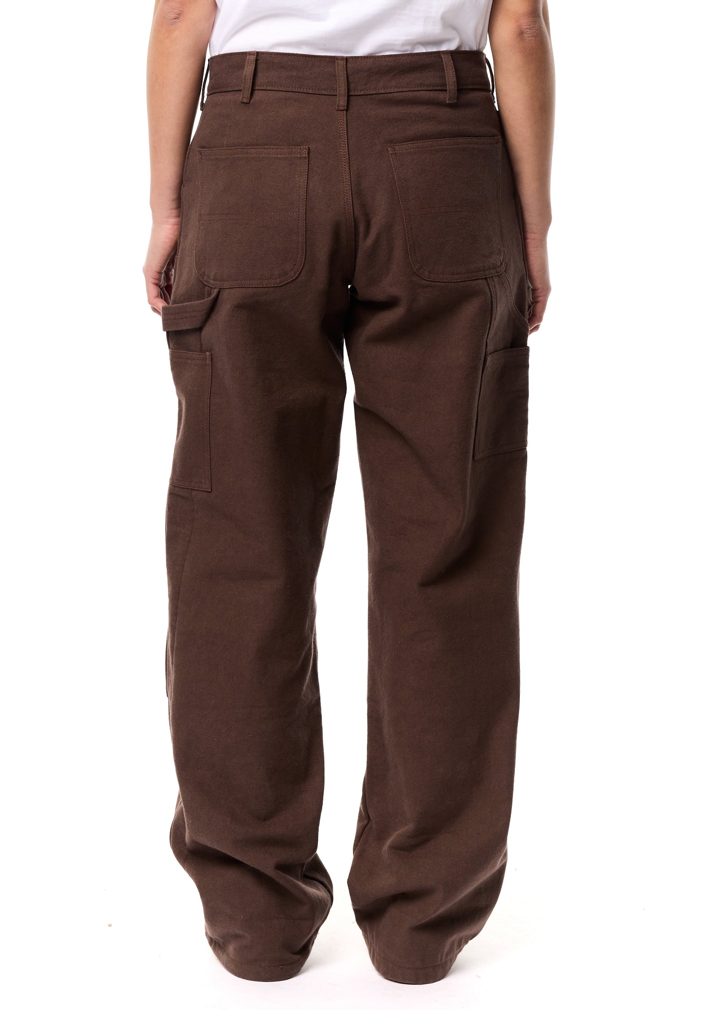 FLANNEL LINED CANVAS DOUBLE KNEE PANTS