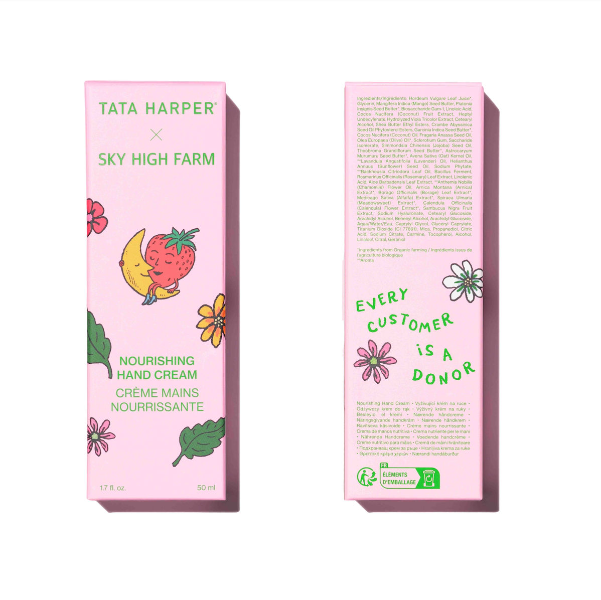 TATA HARPER SKINCARE X SKY HIGH FARM UNIVERSE NOURISHING HAND CREAM