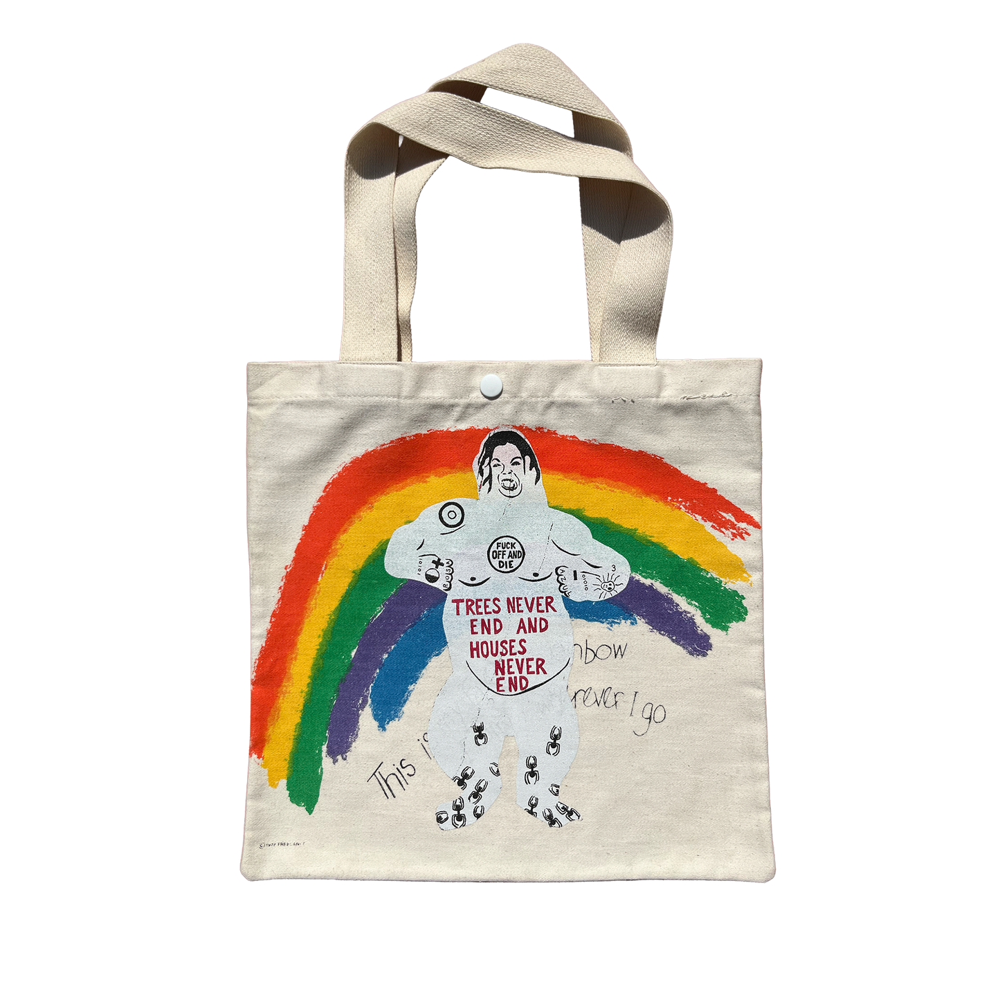SHFG TREES NEVER END VINTAGE TOTE