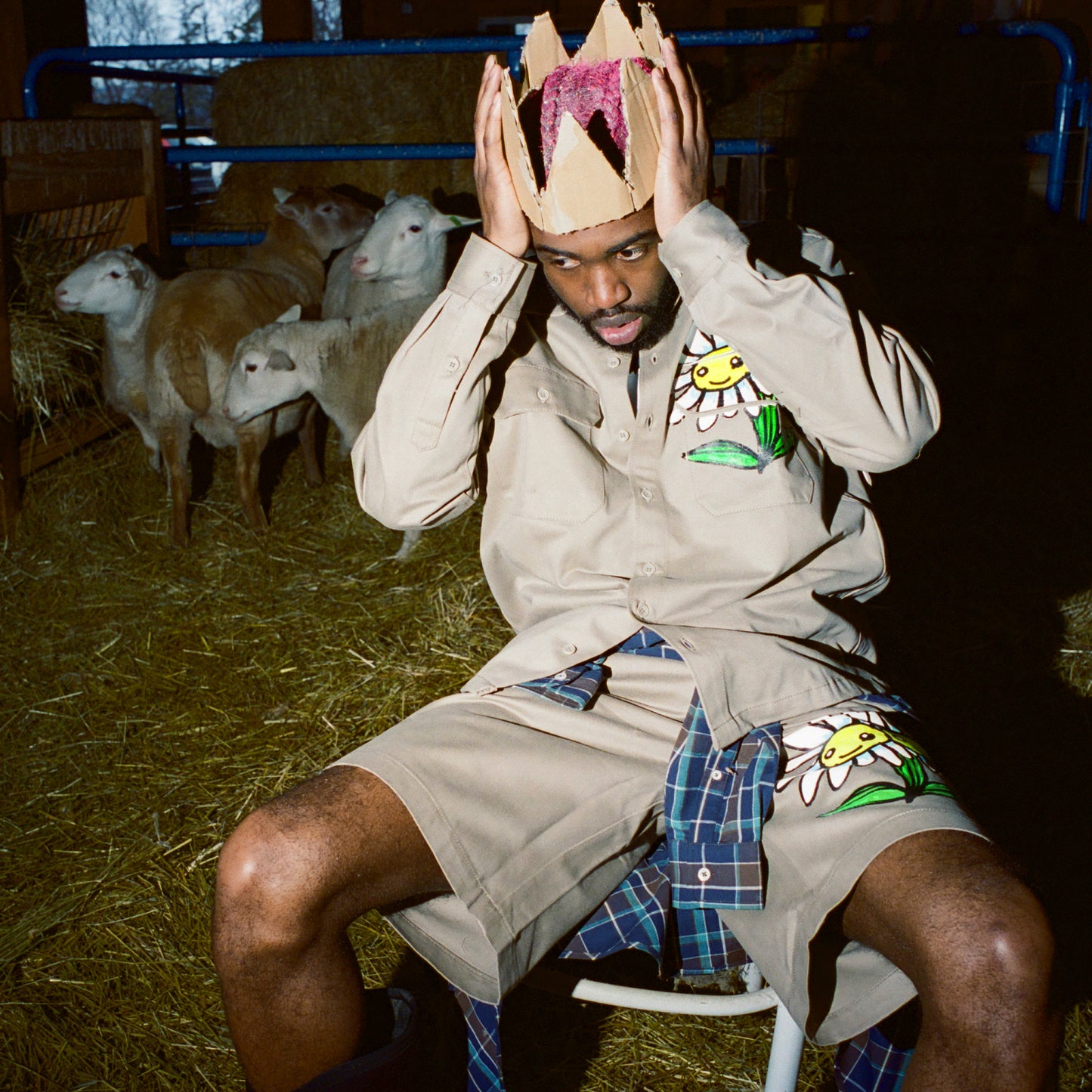 DAISY WORK SHORTS WOVEN