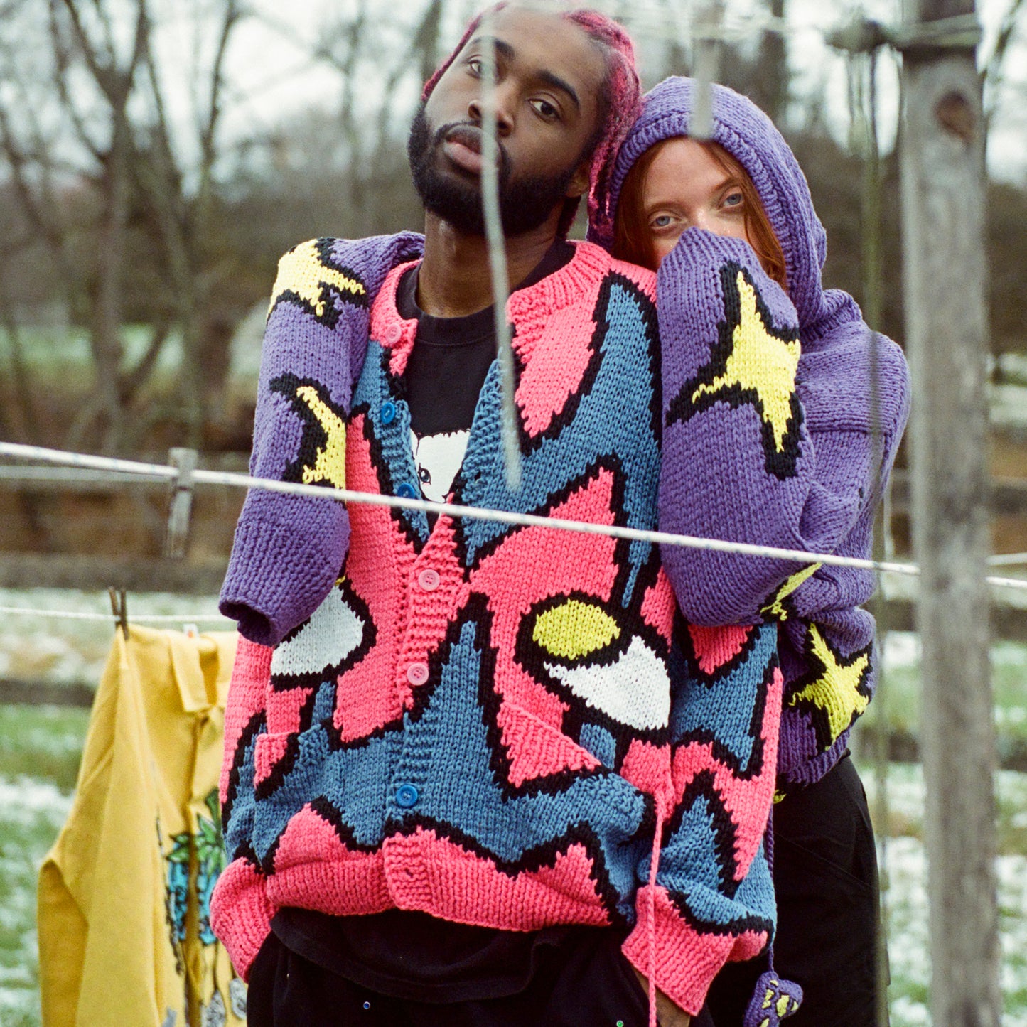 Shroomie Hand-Knit Cardigan