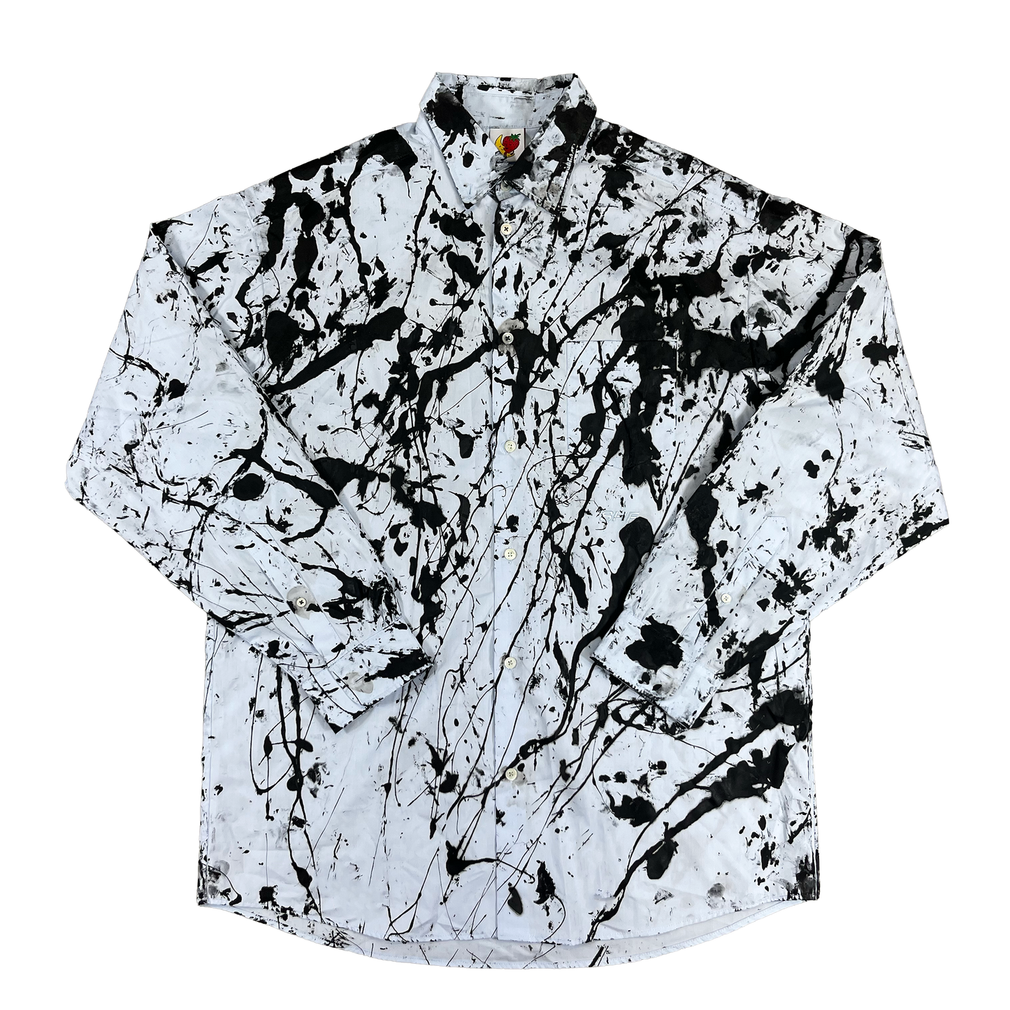 Hand Painted Button Down Shirt