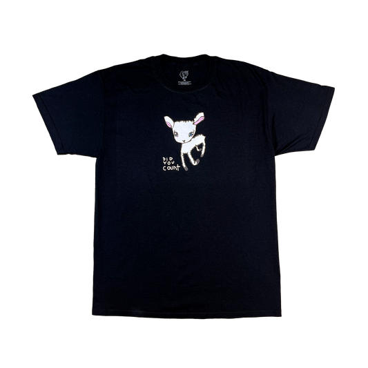 VINTAGE SLEEPY SHOOP TEE SHIRT - BLACK