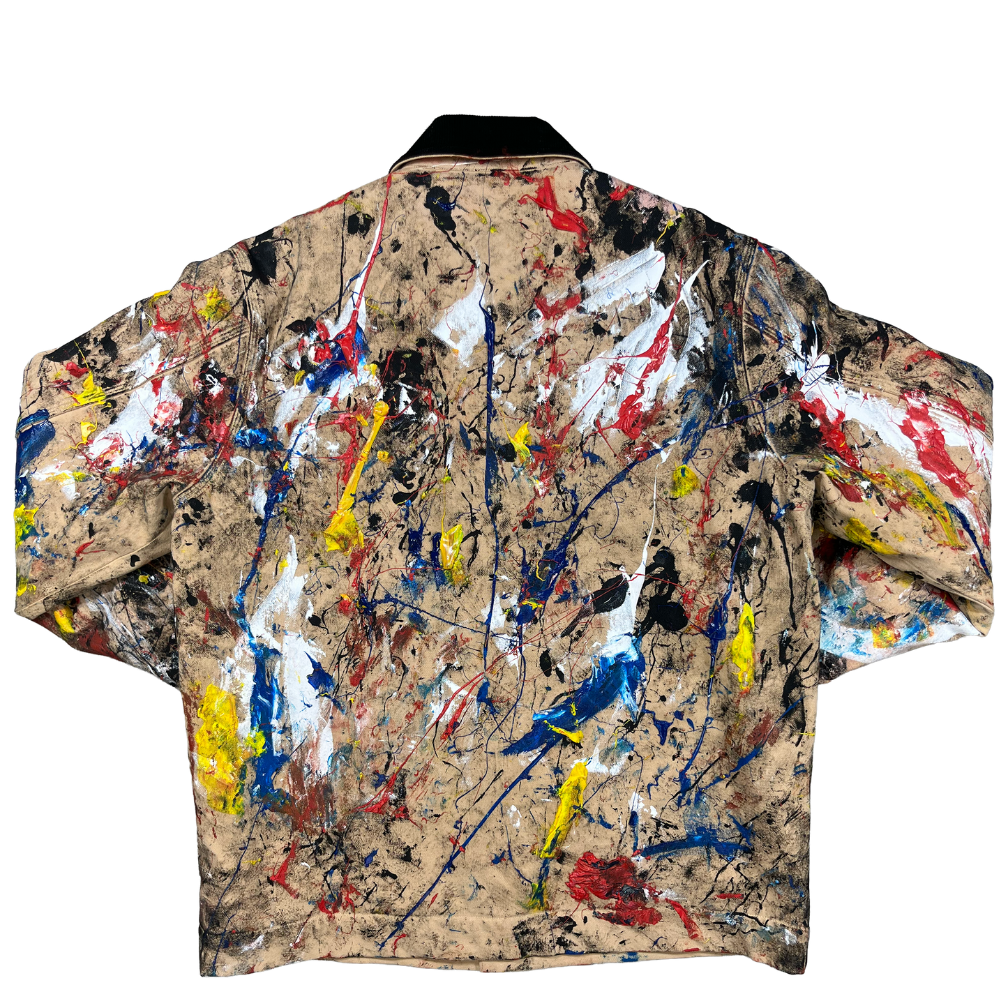 Hand Painted Canvas Chore Coat