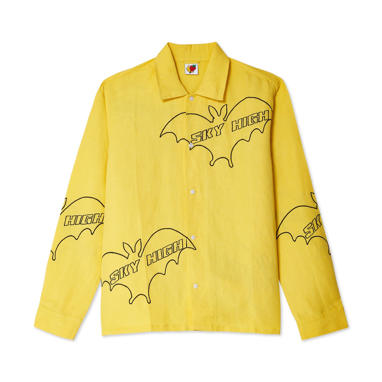 Sky High Bat Embroidered Shirt