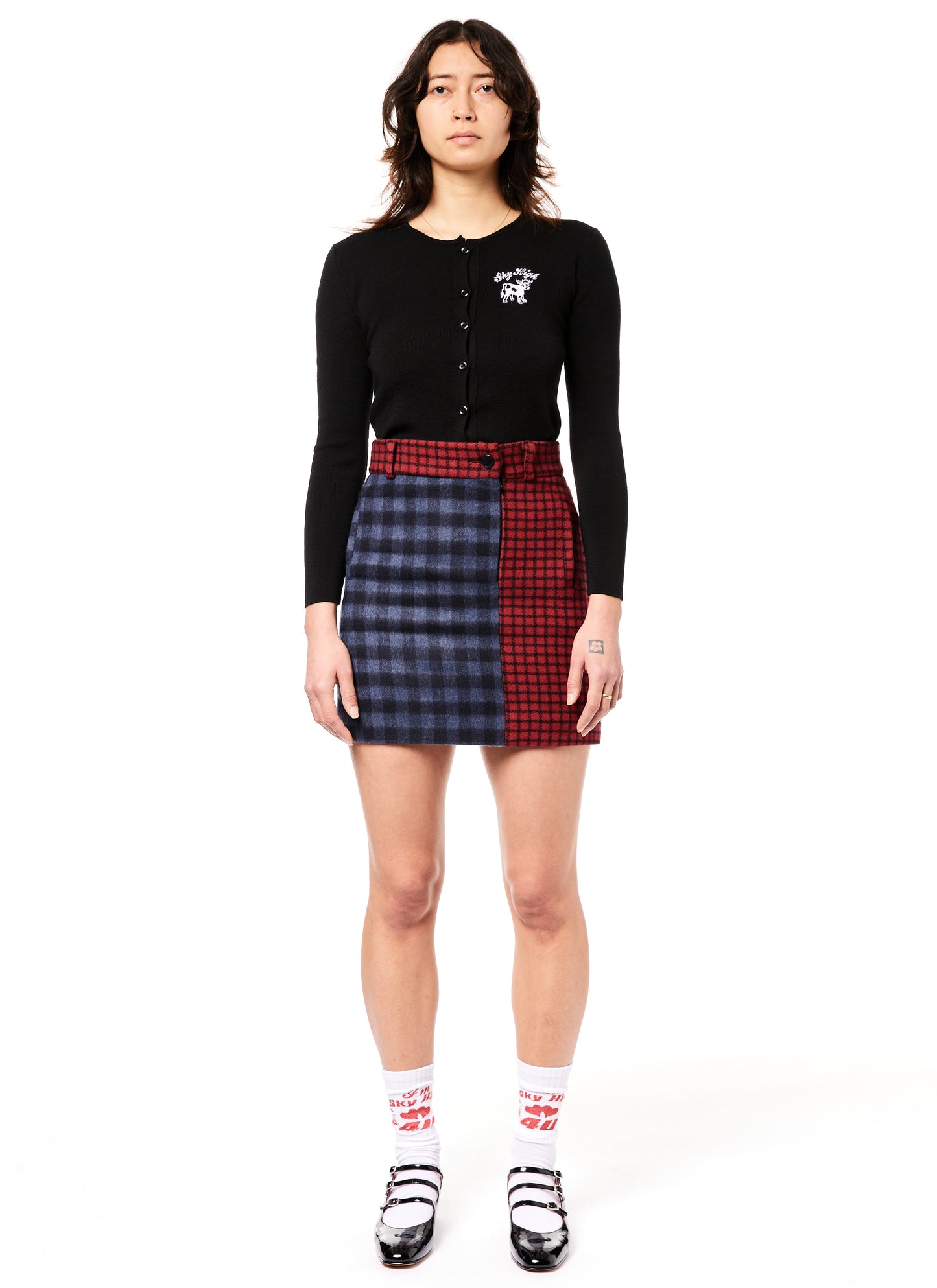 Cropped Cardigan Knit