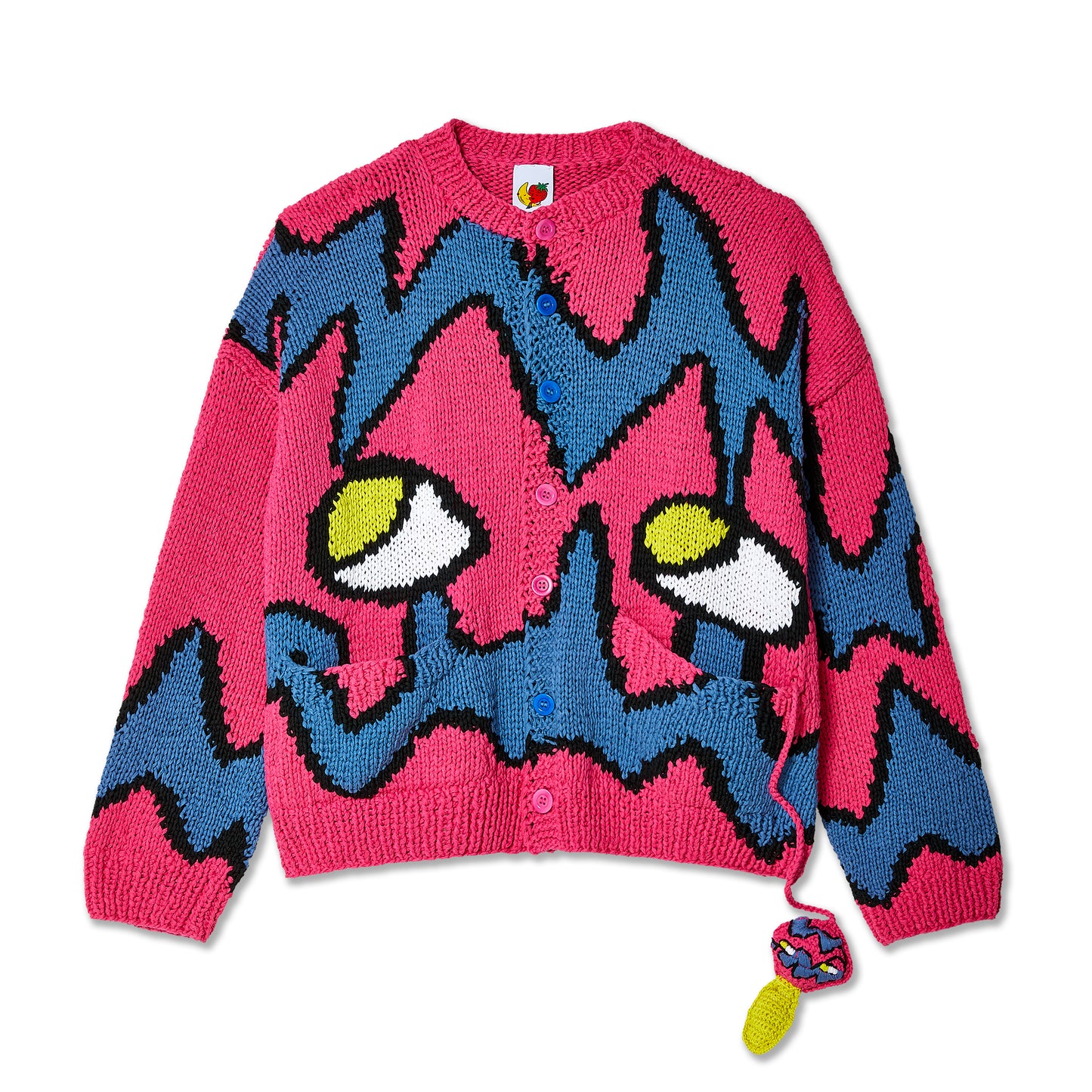 Shroomie Hand-Knit Cardigan
